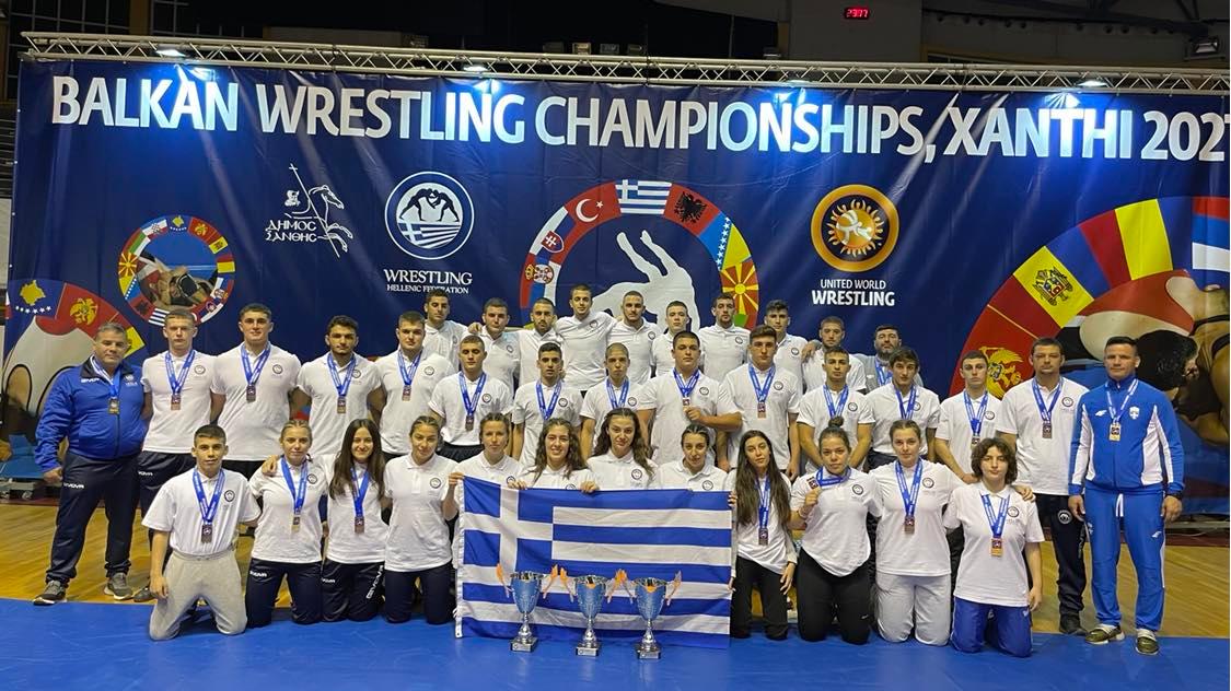Τριπλή πρωτιά της Ελλάδας στο Βαλκανικό πρωτάθλημα
