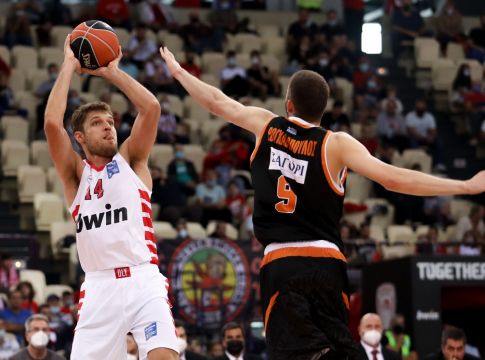 LIVE – Ολυμπιακός – Προμηθέας Πάτρας 108-75 (Τελικό)