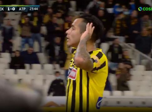 Άνοιξε το σκορ με τον Αραούχο η ΑΕΚ (vid)
