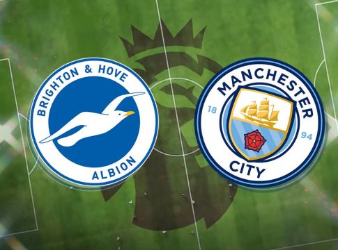 LIVE – Μπράιτον – Μάντσεστερ Σίτι 1-4
