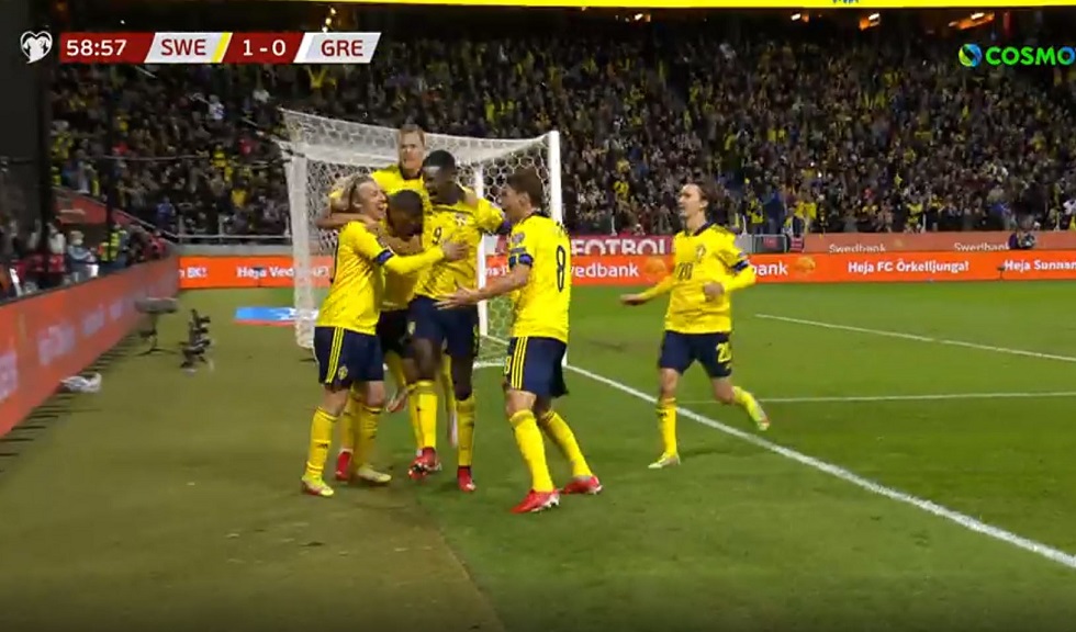 Με πέναλτι του Φόρσμπεργκ το 1-0 για την Σουηδία (Vid)