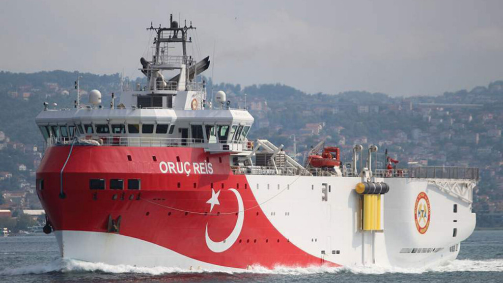 Η Τουρκία βγάζει ξανά το Oruc Reis στην Ανατολική Μεσόγειο
