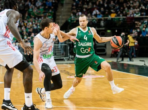 Ζαλγκίρις – Μπάγερν 73-75 – Aνατροπή η Μπάγερν στο Κάουνας, πρώτη νίκη στη σεζόν