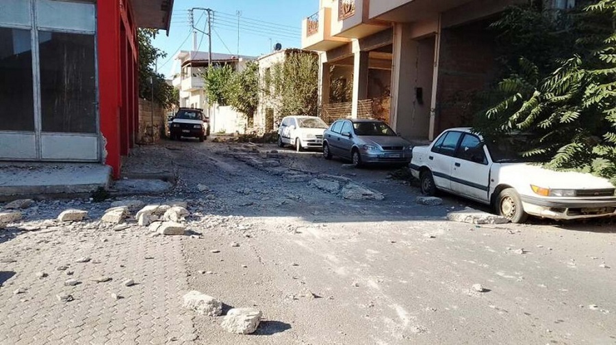 Σεισμός στην Κρήτη – 330 άνθρωποι χωρίς στέγη – 3.000 μη κατοικίσημα σπίτια
