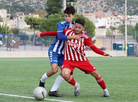 Ηττα από τον Απόλλωνα για την Κ17 του Ολυμπιακού (2-1)