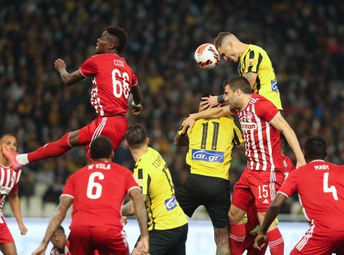 LIVE – ΑΕΚ – Ολυμπιακός 2-3 (Τελικό)
