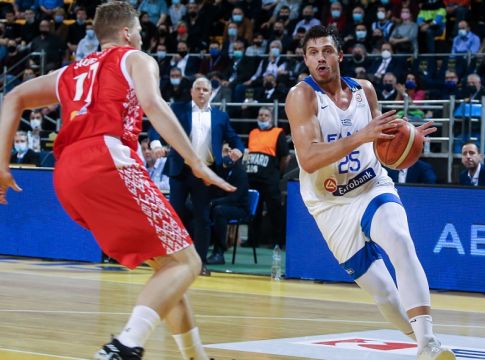 Ελλάδα – Λευκορωσία 77-67