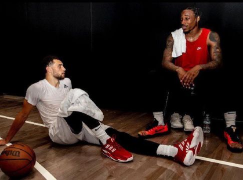 ΝτεΡόζαν – «Δεν έχω ξαναπαίξει με παίκτη σαν τον ΛαΒίν» (pic, vid)