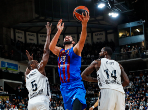 Βιλερμπάν – Μπαρτσελόνα 60-80