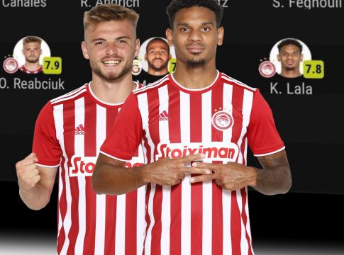 Στην κορυφαία 11άδα του Europa League Ρέαμπτσιουκ και Λαλά