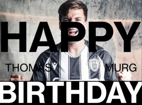 Οι ευχές της ΠΑΕ ΠΑΟΚ στον Μουργκ (pic)