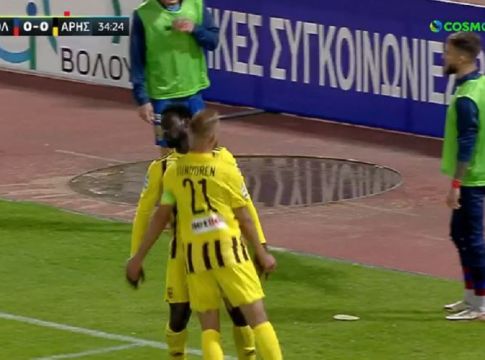 Προβάδισμα με Εντιαγέ για τον Άρη στον Βόλο (vid)