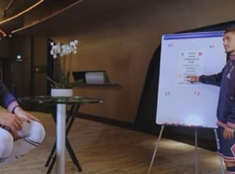 Παρί Σεν Ζερμέν – Ο Βεράτι μαθαίνει… γαλλικά στον Ντοναρούμα (vid)