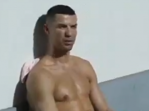 Ο Κριστιάνο εξηγεί γιατί 20 λεπτά ηλιοθεραπείας του αλλάζουν τη ζωή και ο Ανιέλι του κάνει παρατηρήση για τον… χορηγό! (vid)