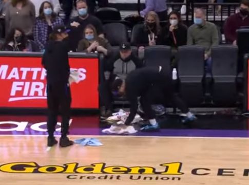 Απίστευτο περιστατικό στο NBA – Διακοπή 25 λεπτών λόγω… εμετού (vid)