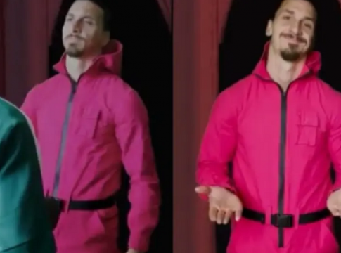 Επικό βίντεο με τον Ζλάταν στο… Squid Game (vid)