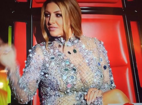 «Φωτιά» η Παπαρίζου στον τελικό του «The Voice» (Pics)