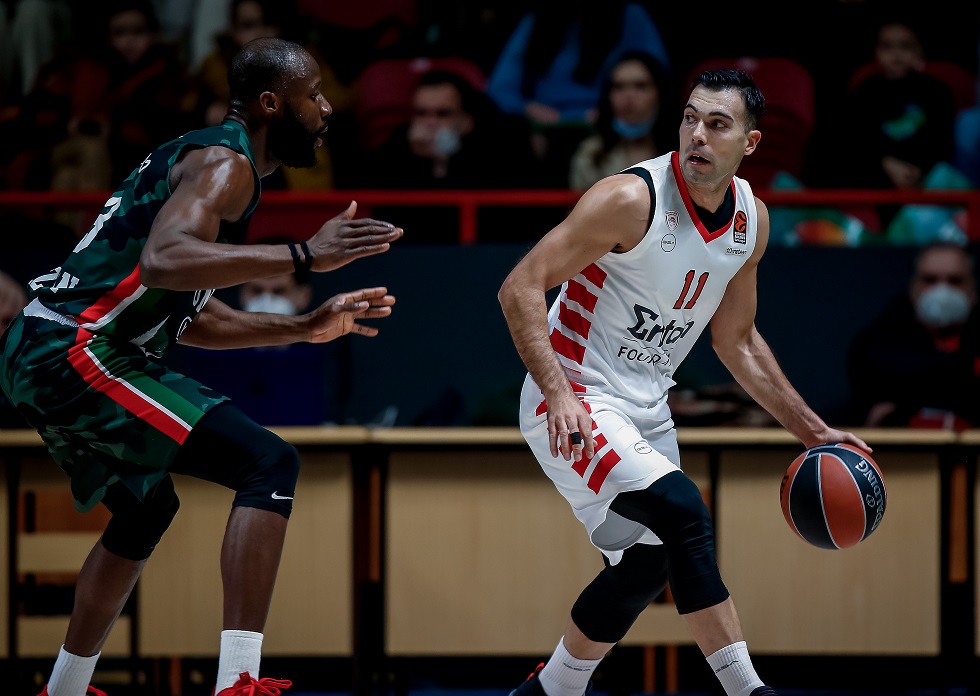 Βαθμολογία Euroleague – Προελαύνει ο Ολυμπιακός, 3ος με ρεκόρ 9-4 (pic)