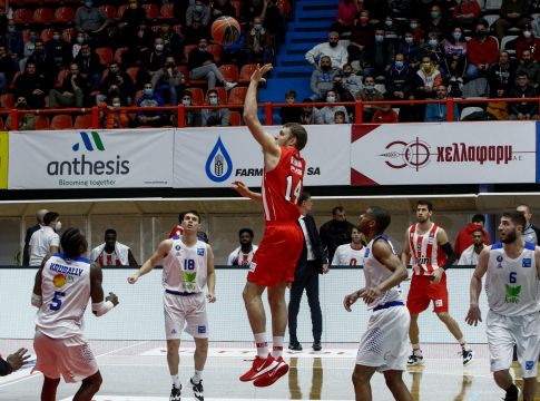 Λάρισα – Ολυμπιακός 70-101: Και άλλη 100αρα ο Θρύλος