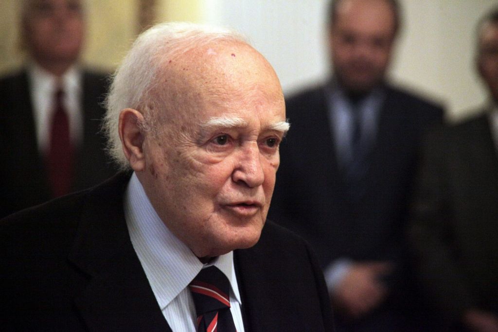 Πέθανε ο πρώην Πρόεδρος της Δημοκρατίας, Κάρολος Παπούλιας