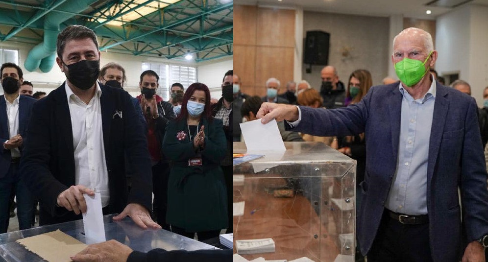 Εκλογές ΚΙΝΑΛ – 69%-31% προηγείται ο Ανδρουλάκης στο 14% των ψήφων – Τα πρώτα επίσημα αποτελέσματα