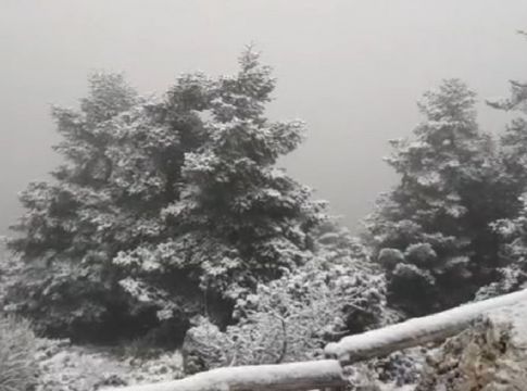 Νέο κύμα κακοκαιρίας – Στα λευκά η Πάρνηθα – Σε ποια σημεία της χώρα χρειάζονται αλυσίδες [Χάρτες]