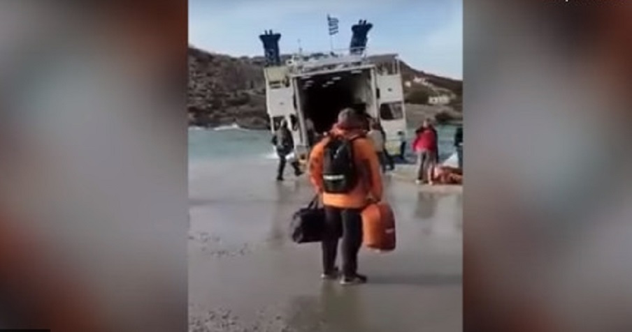 Σκοπελίτης – Απίστευτα επικίνδυνη προσέγγιση στη Σχοινούσα με 9 μποφόρ