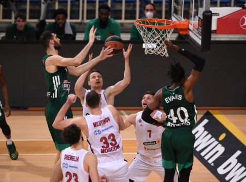 LIVE: Παναθηναϊκός – ΤΣΣΚΑ Μόσχας 74-98 (Τελικό)