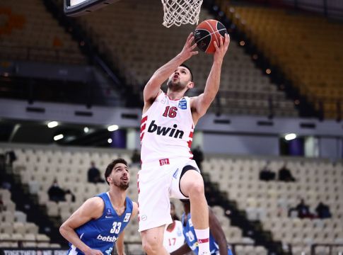 Ολυμπιακός – Ιωνικός 109-65 – Επέστρεψε στις κατοστάρες ο Ολυμπιακός