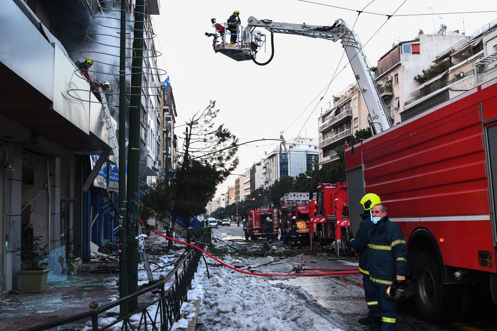 Έκρηξη στη Συγγρού: Οι στιγμές μετά την έκρηξη και το ξέσπασμα της φωτιάς