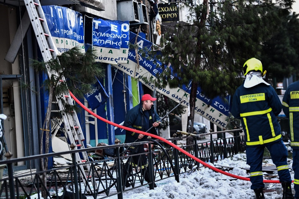 Έκρηξη στη Συγγρού: Βομβαρδισμένο τοπίο και μεγάλες καταστροφές στο σημείο