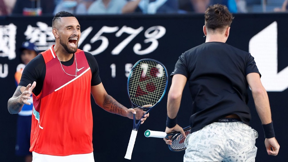 Australian Open: Πρωταθλητές Κύργιος και Κοκκινάκης στο διπλό (2-0)