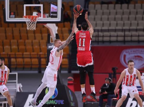 Ολυμπιακός-Ερυθρός Αστέρας 72-76: Μεγάλη ζημιά στο ΣΕΦ