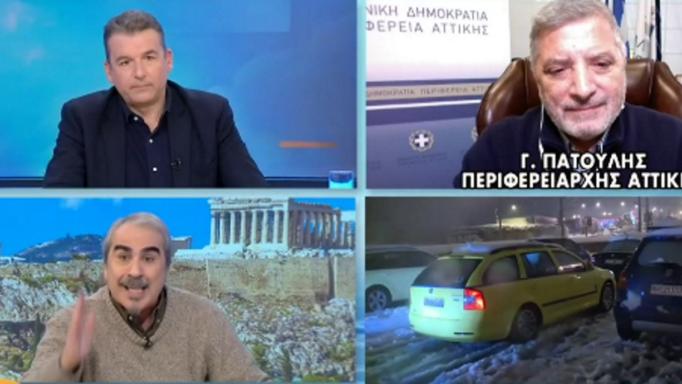 Κακοκαιρία «Ελπίδα»: Αντιπαράθεση Περρή και Πατούλη με απίστευτες εκφράσεις