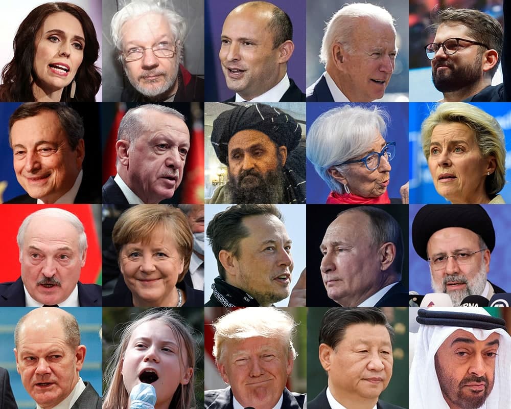 20 πρόσωπα που σφράγισαν τη διεθνή σκηνή το 2021