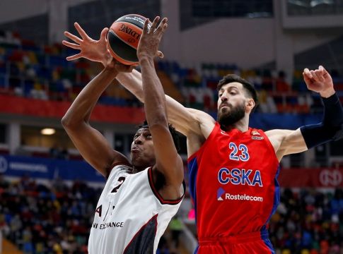 ΤΣΣΚΑ Μόσχας – Αρμάνι Μιλάνο 57-67: Πέρασε από την Μόσχα η Αρμάνι
