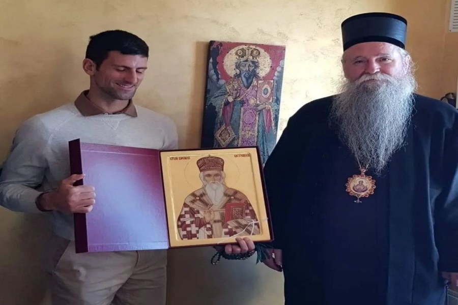 Τζόκοβιτς: Επισκέφτηκε μοναστήρι στο Μαυροβούνιο (pic & vid)