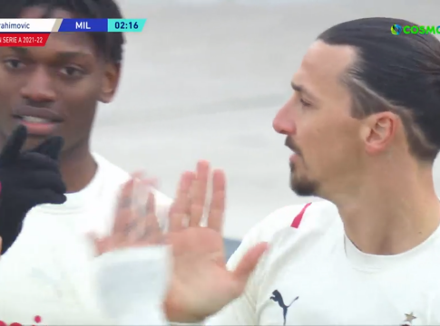 Προβάδισμα για τη Μίλαν με τον Ζλάταν (vid)