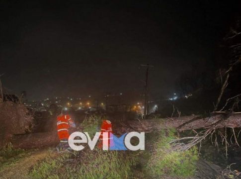 Κακοκαιρία «Διομήδης» – Σοβαρά προβλήματα στη Β. Εύβοια