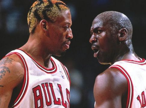 All Star Game: Η αγκαλιά αναμνήσεων Τζόρνταν και Ρόντμαν (pic, vid)