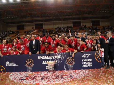 Ολυμπιακός: Συγχαρητήρια από την ΠΑΕ στους Κυπελλούχους