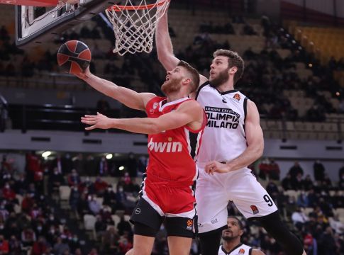 LIVE: Ολυμπιακός – Αρμάνι Μιλάνο 67-58 (Τελικό)