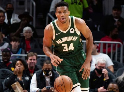 Κορυφή με 3/5 στο top-5 του NBA ο Αντετοκούνμπο