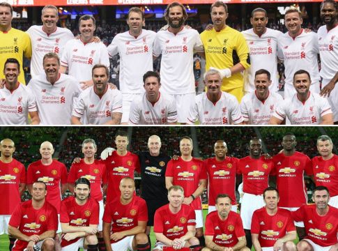 Ιστορικό φιλικό μεταξύ Μάντσεστερ Γιουνάιτεντ και Λίβερπουλ