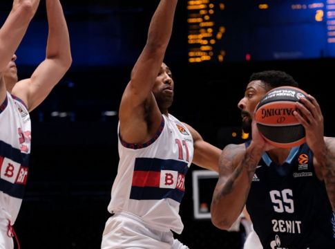 LIVE: Μπασκόνια – Ζενίτ Αγίας Πετρούπολης