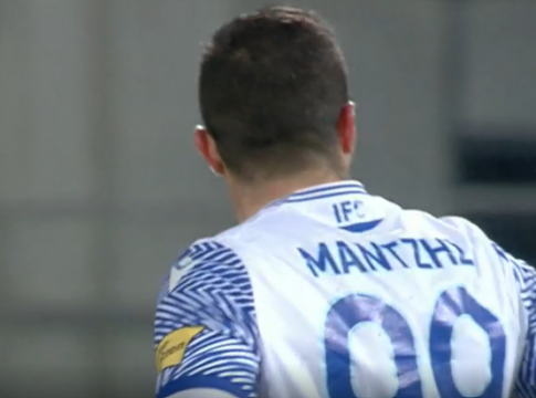 Απίθανη εκτέλεση του Μάντζη – Σταματά στο οριζόντιο δοκάρι (vid)