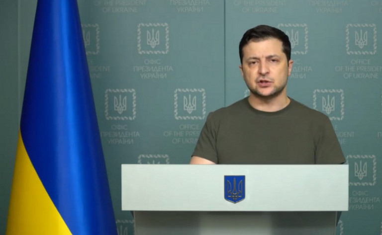 Νέο μήνυμα Ζελένσκι: «Είμαι σίγουρος ότι θα κερδίσουμε» – Αίτημα για ένταξη της Ουκρανίας στην ΕΕ