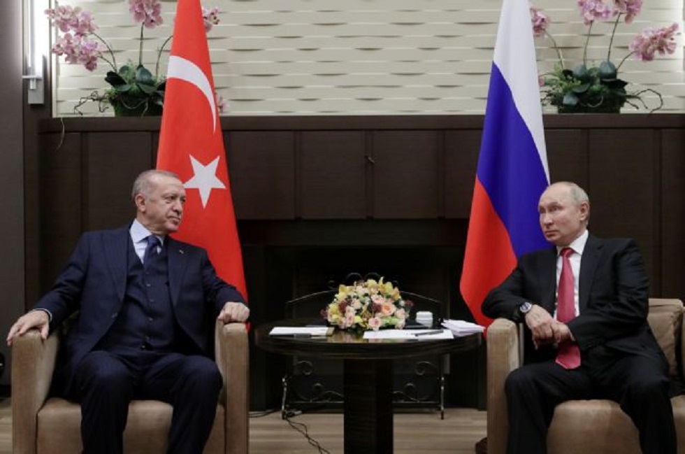 Ερντογάν προς Πούτιν: «Η Τουρκία δεν θα αναγνωρίσει κανένα μέτρο που πλήττει την ακεραιότητα της Ουκρανίας»