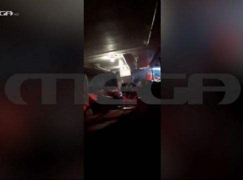 Αποκλειστικό MEGA: Νέα συγκλονιστικά ντοκουμέντα από την πύρινη κόλαση στο πλοίο