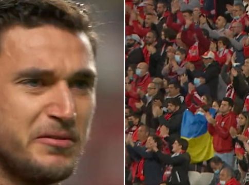 Μπενφίκα: Συγκλονιστικό standing ovation στον Γιάρεμτσουκ που βούρκωσε (vid)